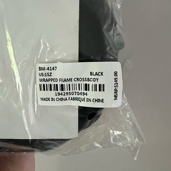 🖤NWT Badgley Mischka Crossbody / Clutch - Picture 7 of 7